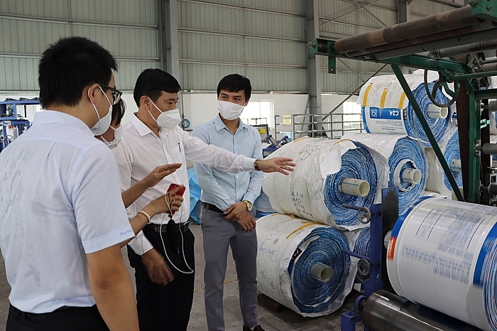Công ty Trách nhiệm hữu hạn  Khải Phát Việt Nam, Khu Công nghiệp Sông Hậu đang hoàn thiện mô hình “4 tại chỗ”