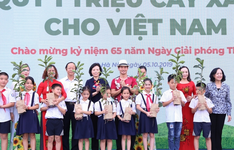 Quỹ 1 triệu cây xanh cho Việt Nam: Lan toả tình yêu thiên nhiên, môi trường tới học sinh