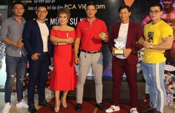 VĐV Phạm Hy được ủy nhiệm tổ chức giải đấu thể hình PCA tại Việt Nam