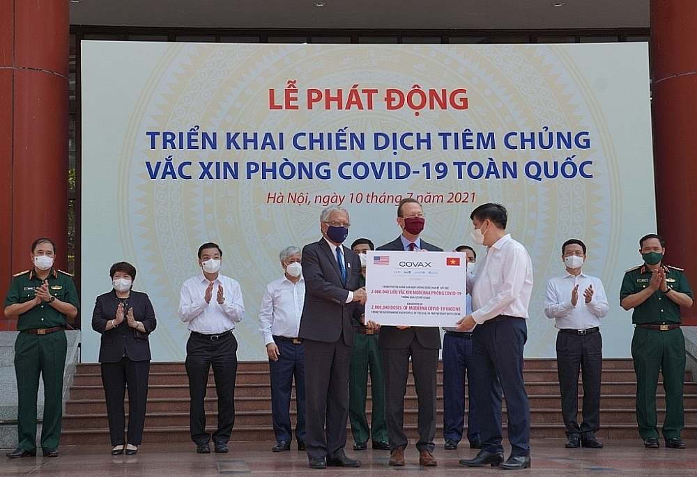 Việt Nam nhận thêm gần 1,5 triệu liều vắc xin Pfizer do Hoa Kỳ trao tặng