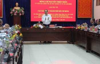 Bí thư Thành ủy TPHCM Nguyễn Thiện Nhân: Cục Hải quan TPHCM tiêu biểu ứng dụng công nghệ số