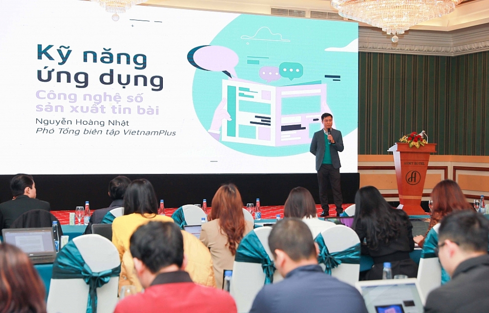 Vinamilk đồng hành cùng khóa tập huấn “Kỹ năng ứng dụng công nghệ số vào sản xuất tin, bài trên báo chí”