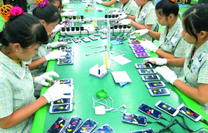 Tăng trưởng xuất khẩu ngành điện tử Việt Nam cao nhất thế giới