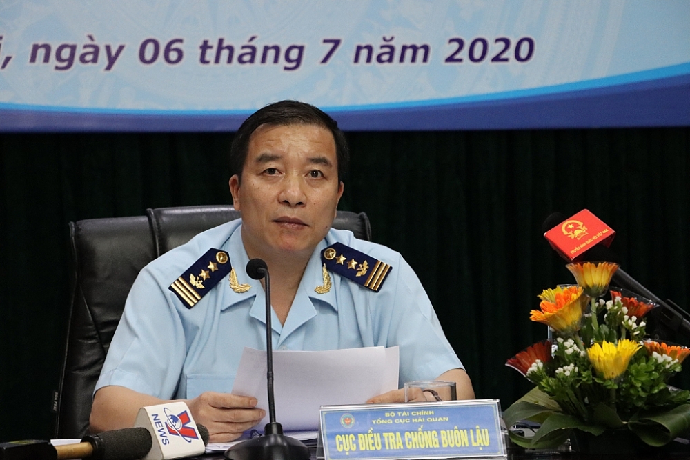 Cục trưởng Cục Điều tra chống buôn lậu Nguyễn Hùng Anh.