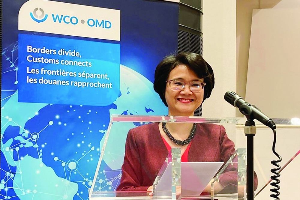 Bà Nguyễn Thị Khánh Hồng, chuyên gia của Hải quan Việt Nam và của Tổ chức Hải quan Thế giới (WCO)