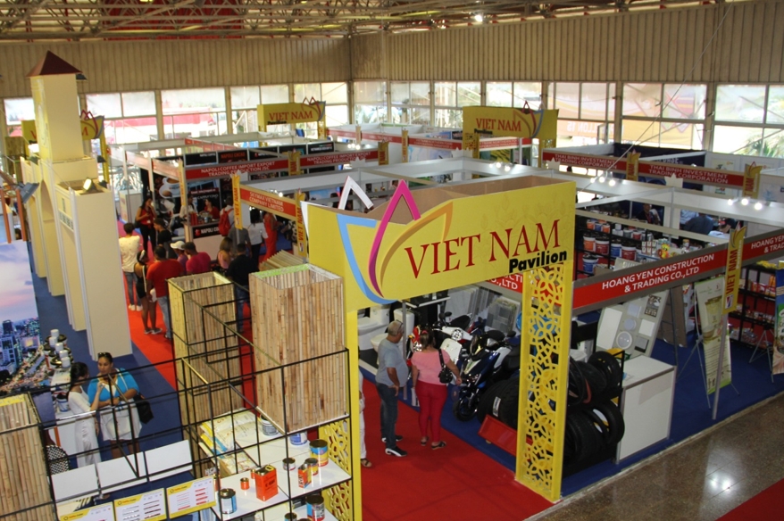 Gian hàng quốc gia Việt Nam gây chú ý tại FIHAV 2019