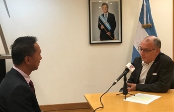 "Việt Nam có vai trò quan trọng trong quan hệ quốc tế của Argentina"