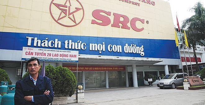 thach thuc cho tan tong giam doc cao su sao vang