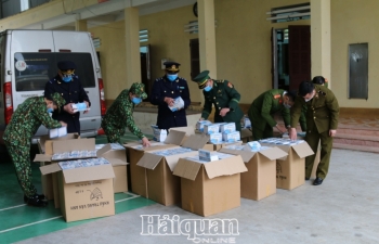 Lạng Sơn: Tăng cường chống buôn lậu nhóm hàng phòng chống dịch Covid-19