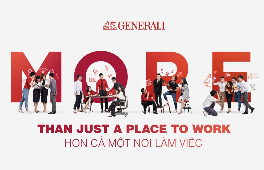 Chiến lược nhân sự “Hơn cả một nơi làm việc” của Generali Việt Nam