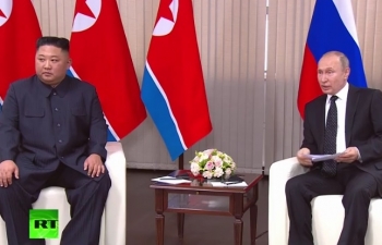 Khai mạc Hội nghị Thượng đỉnh Nga-Triều Tiên