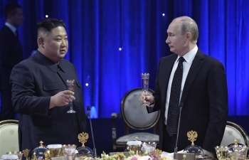 Tổng thống Putin họp báo sau Hội nghị Thượng đỉnh Nga-Triều