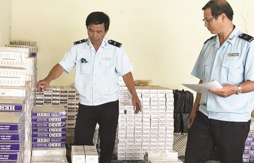 Hải quan Đồng Tháp bắt giữ hơn 4.000 bao thuốc lá lậu