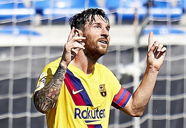 Lionel Messi gianh danh hieu Pichichi, di vao lich su La Liga hinh anh 1
