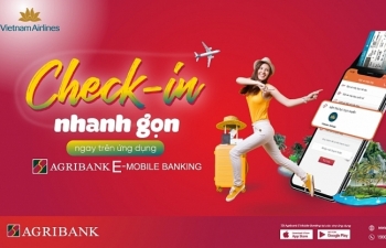 check in truc tuyen trong mot not nhac voi agribank e mobile banking