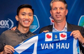 Đoàn Văn Hậu giúp đội bóng Hà Lan lập kỷ lục ngay ngày ra mắt