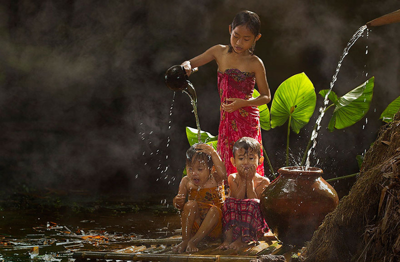 Vẻ đẹp mộc mạc của cuộc sống thường ngày ở làng quê Indonesia ve dep moc mac cua cuoc song thuong ngay o lang que indonesia