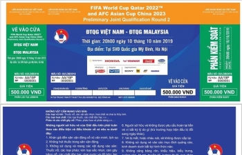 Cách mua vé trận ĐT Việt Nam- ĐT Malaysia ở Vòng loại World Cup 2022