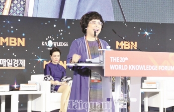 Nữ doanh nhân với khát vọng  mang Việt Nam ra thế giới