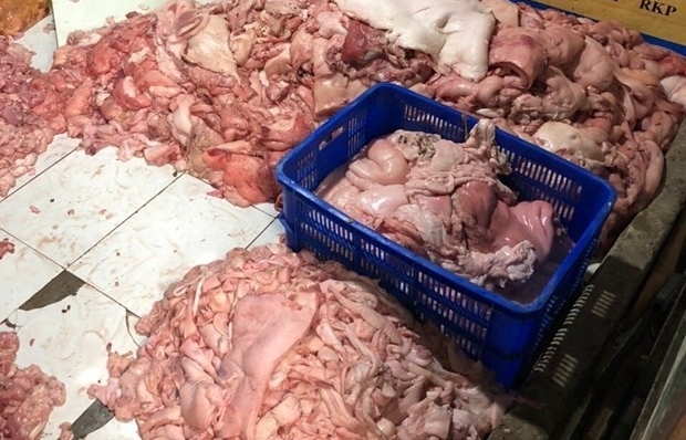 Đồng Nai liên tiếp phát hiện số lượng lớn thịt lợn đã bốc mùi hôi thối