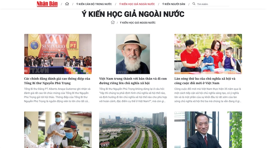 Báo Nhân Dân ra mắt trang thông tin đặc biệt về bài viết của Tổng Bí thư Nguyễn Phú Trọng -0