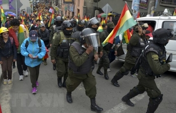 Đại sứ quán một số nước tại Bolivia bị các nhóm đối tượng tấn công