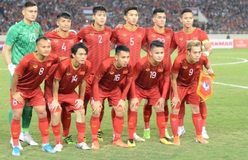 Bảng xếp hạng FIFA tháng 11/2019: ĐT Việt Nam xếp 94 thế giới