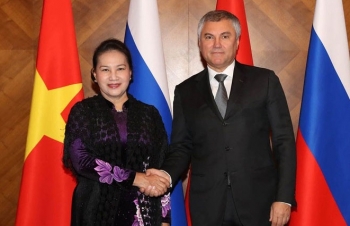 Báo chí Nga đưa đậm nét về chuyến thăm của Chủ tịch Quốc hội Việt Nam