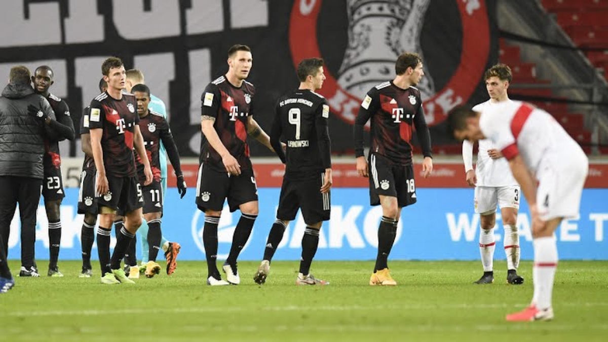 Bayern gi&agrave;nh ng&ocirc;i nhất bảng A trước 2 lượt trận (Ảnh: Reuters).