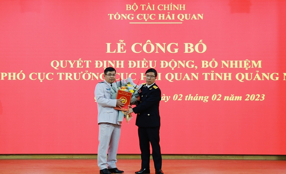 Bổ nhiệm tân Phó Cục trưởng Cục Hải quan Quảng Ninh Bùi Ngọc Lợi
