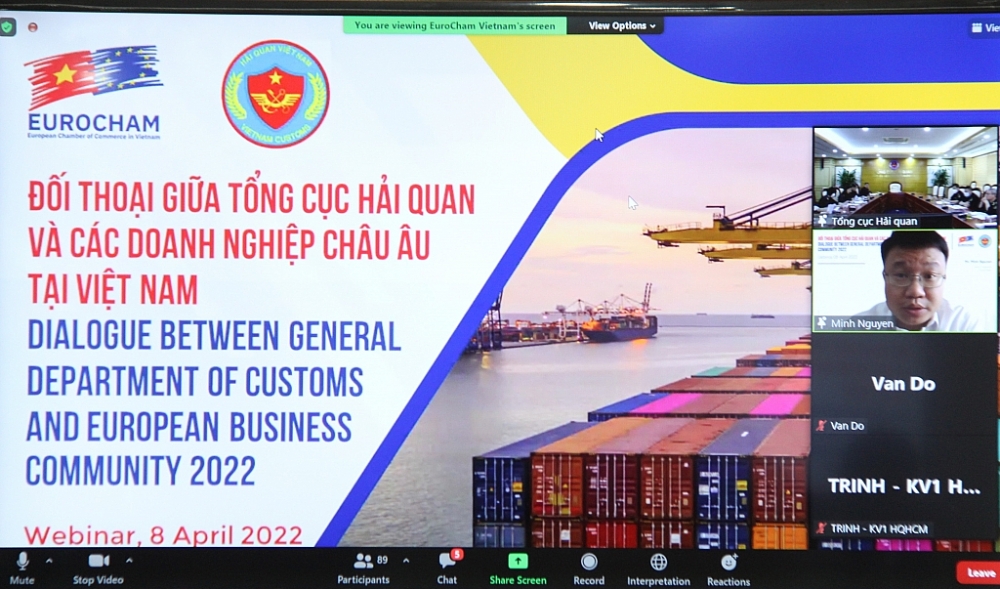 Hội nghị thu hút sư quan tâm của đồng đảo các doanh nghiệp chấu Âu tại Việt Nam. Ảnh: Q.H