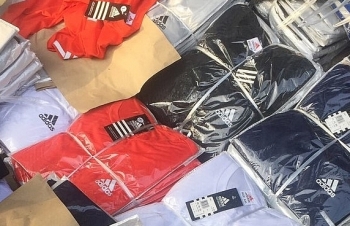 Hà Nội: Tạm giữ hàng nghìn quần áo giả mạo nhãn hiệu LV, Adidas