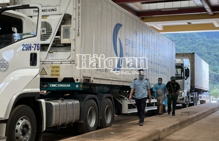 Hơn 2 triệu tấn hàng hóa xuất nhập khẩu, quá cảnh qua cửa khẩu Cha Lo