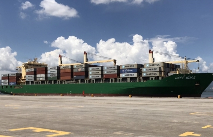 Hải quan Hòn Gai đón tàu container của hãng vận tải lớn nhất thế giới
