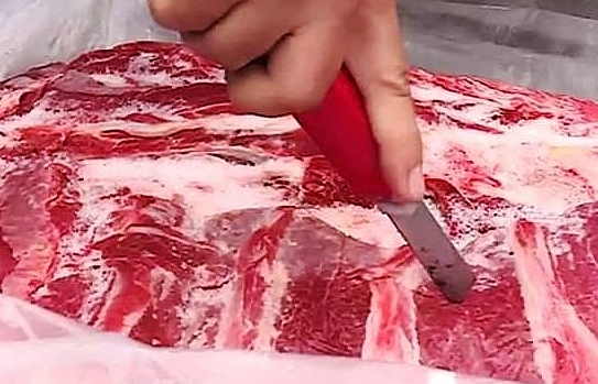 Nhập khẩu thịt trâu bán giá... thịt bò