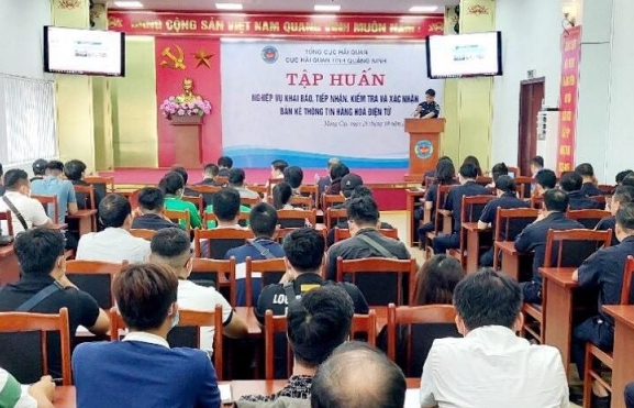 Tập huấn khai báo, tiếp nhận bản kê thông tin hàng hóa nhập khẩu tại Quảng Ninh
