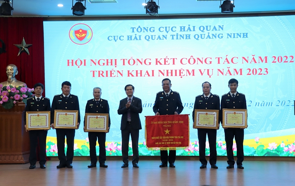Hải quan Quảng Ninh hoàn thành xuất sắc nhiệm vụ năm 2022