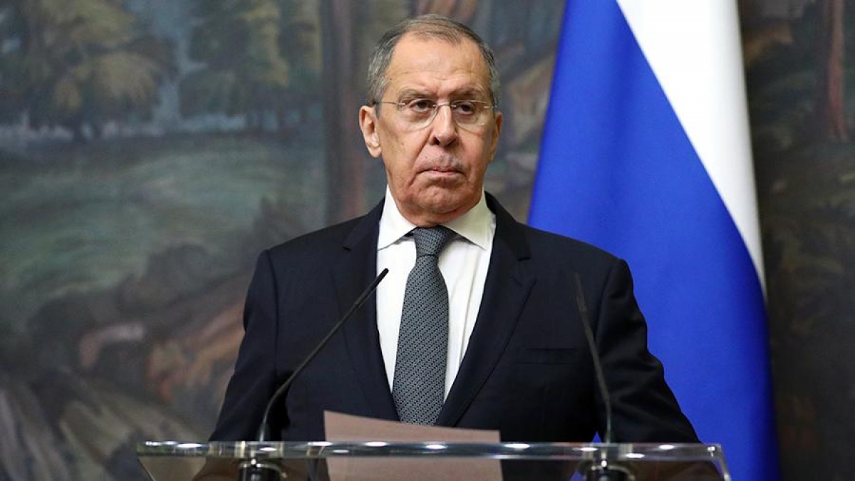 Ngoại trưởng Nga Sergei Lavrov không loại trừ khả năng cắt đứt quan hệ với EU (Ảnh: RIA Novosti)