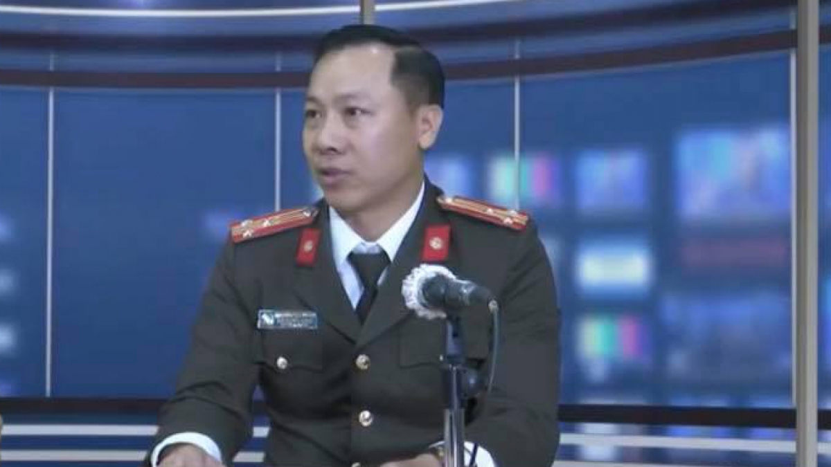 Thượng tá Nguyễn Đình Đỗ Thi, Phó Trưởng phòng Tham mưu, Cục An ninh mạng và phòng chống tội phạm sử dụng công nghệ cao, Bộ Công An