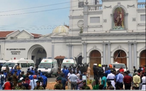 Khách sạn, nhà thờ ở Sri Lanka đồng loạt bị tấn công, 129 người chết