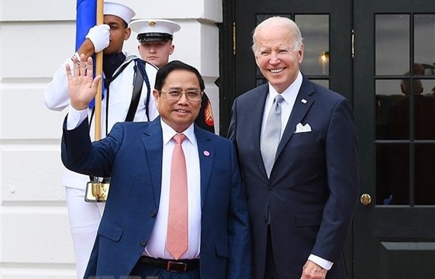 Thủ tướng Chính phủ Phạm Minh Chính gặp Tổng thống Hoa Kỳ Joe Biden