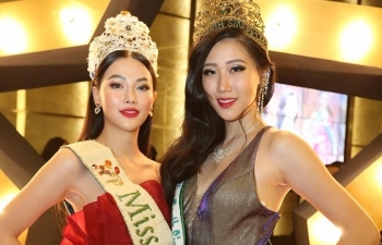 Phương Khánh xuất hiện quyến rũ tại đêm chung kết Miss Earth Singapore 2019