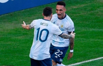 Copa America: Thắng dễ Venezuela, Argentina hẹn đại chiến với Brazil