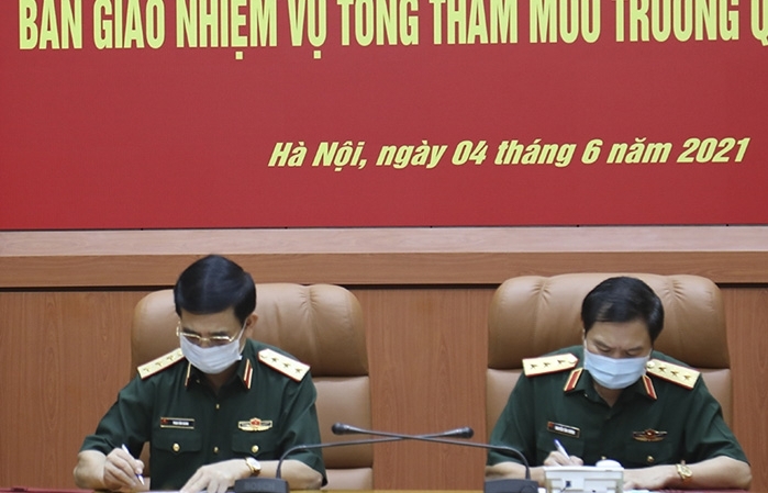 Bàn giao nhiệm vụ Tổng Tham mưu trưởng Quân đội nhân dân Việt Nam