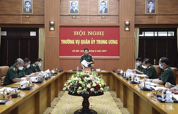 Bộ trưởng Phan Văn Giang chủ trì Hội nghị Thường vụ Quân ủy Trung ương