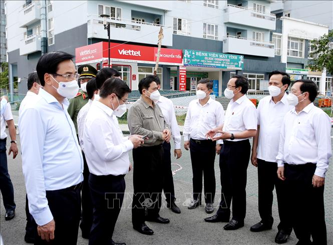 Thủ tướng Phạm Minh Chính kiểm tra công tác phòng, chống ...