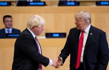 Anh - Mỹ nhất trí sẽ thảo luận sớm nhất về Thỏa thuận thương mại tự do