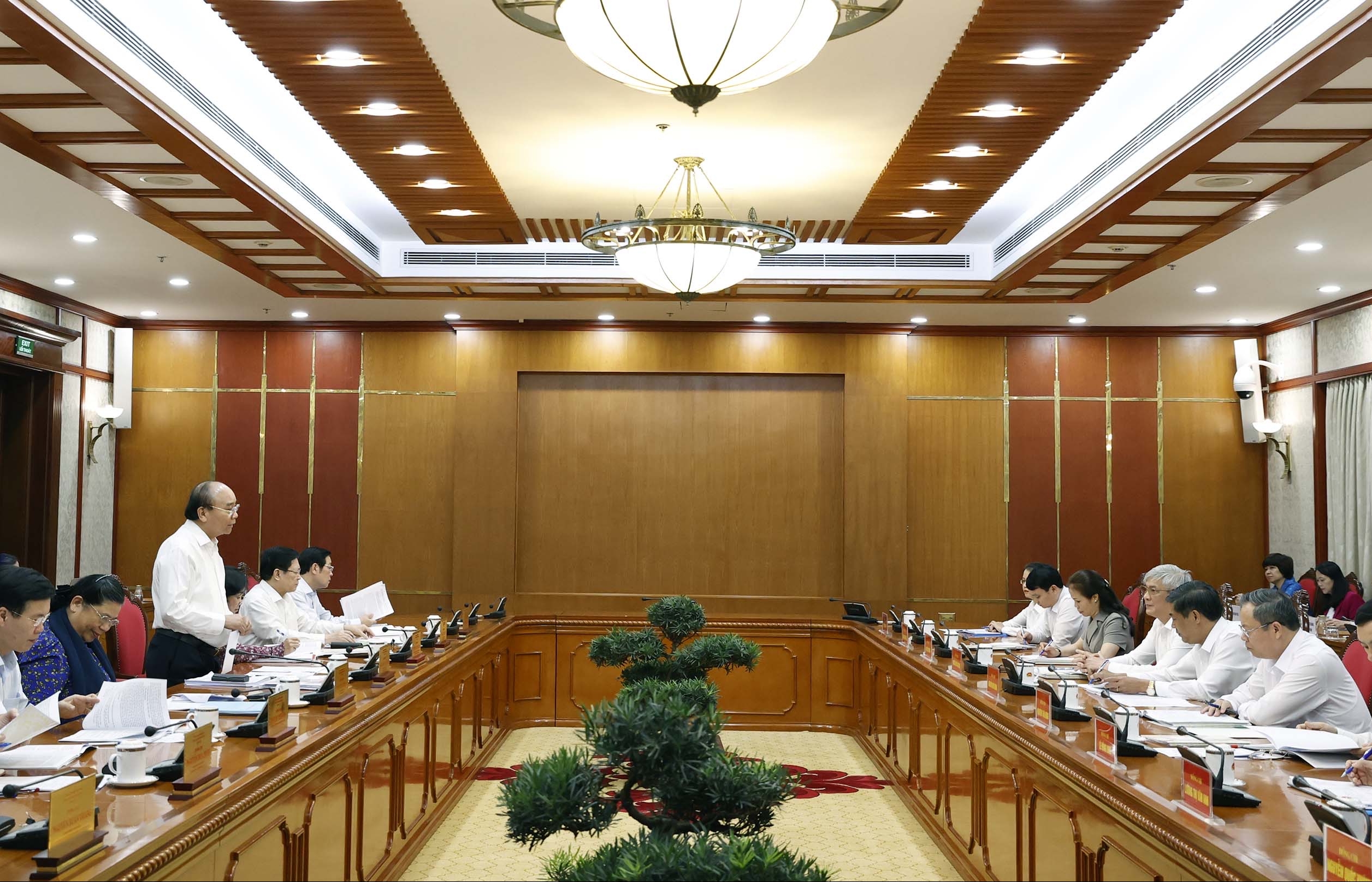 Bộ Chính trị làm việc về chuẩn bị đại hội các đảng bộ trực thuộc Trung ương nhiệm kỳ 2020 - 2025