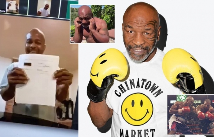 Mike Tyson tái xuất ở tuổi 54, xỏ găng thượng đài vào tháng 9 tới