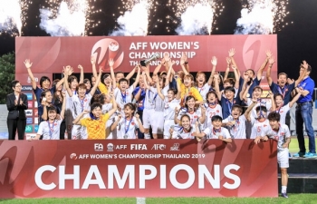 Vô địch AFF Cup 2019, ĐT nữ Việt Nam nhận “cơn mưa” tiền thưởng